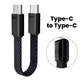 Кабель для зарядки в формате брелка type-c + type-c - изображение 2