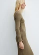 Платье миди вязаное Mango 67074051 XL - изображение 4