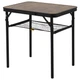 Стіл складаний Bo-Camp Garland 60x45 см, алюмінієвий каркас, до 25 кг, Black/Wood look (1404195) - изображение 3
