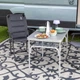 Стол Bo-Camp Premium 120x60 cm Grey (1404421) - изображение 7