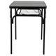 Стіл складаний Bo-Camp Northgate 90x60 см, алюмінієвий каркас, до 20 кг, Black/Grey (1404184) - изображение 8