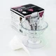 Пуровер HARIO V60 для заваривания кофе (1-2 чашки) прозрачный пластиковый - изображение 3