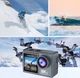 Спортивная Водонепроницаемая Экшн Фото Видео Влог 5K Камера 60FPS 24Mp 170° Dual Lens Vlog Wi-Fi 2.4G Подводная съемка влагозащита 30 метров Двойной дисплей для плавания Туристическая блогерская Блог для сноуборда лыж велосипеда - изображение 5