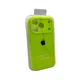 Чохол для смартфона Silicone Full Case AA Camera Protect for Apple iPhone 17 Pro Max 24,Shiny Green (FullAAi17PM-24) - изображение 2