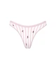 Жіночі трусики Victoria's Secret (291643875126) Stretch Cotton High-Leg Scoop Thong XXL рожеві - зображення 3