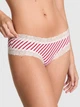 Женские трусики Victoria’s Secret (54439712383) Cheeky Wink Lace-Trim M белые - изображение 1