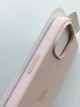 Чехол силиконовый противоударный Silicone Case with MagSafe Apple Iphone 14 Plus (6.7") Chalk Pink - изображение 3