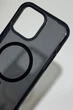 Чохол протиударний силіконовий Tech21 Evo Check MagSafe для Iphone 15 Pro Max (6.7") Smokey Black - зображення 3