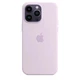 Чохол силіконовий протиударний Silicone Case For MagSafe для Apple Iphone 14 Pro Max (6.7") Lilac - зображення 3
