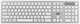 Клавиатура ножничная KS270 109key, WL/BT, EN/UK, серебристо-белый 2E (teh0013863) - изображение 1