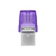 Флеш-накопичувач Kingston USB 3.2 DT microDuo 3C 64GB (Type-A/Type-C) (200Mb/s) (DTDUO3CG3/64GB) - изображение 1