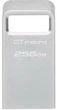 Накопичувач Kingston 256GB USB 3.2 Type-A Gen1 DT Micro R200MB/s Metal - зображення 1