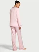 Піжама Сатинова (сорочка + штани) Victoria's Secret Satin Long Pajama Set S Regular Рожевий (27111824D) - изображение 2