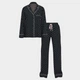 Фланелева піжама (сорочка + штани) Victoria's Secret Flannel Long Pajama Set S Short Чорний (2671377D) - изображение 3
