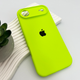 Захисний чохол-накладка Silicone Full Case AA Camera Protect для Apple iPhone 17 Air Shiny Green (FullAAi17A-24) - зображення 3