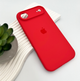 Защитный чехол-накладка Silicone Full Case AA Camera Protect для Apple iPhone 17 Air Berry Red (FullAAi17A-43) - изображение 3