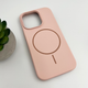 Захисний чохол-накладка Cosmic Silicone Case Magnetic для Apple iPhone 16 Pro Max Pink Sand (SilMag16PM-19) - зображення 3