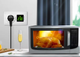 Сетевой цифровой вольтметр в розетку AC230V Green Display 50-500V EU White (500307) - изображение 3