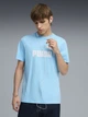 Футболка хлопковая длинная мужская Puma Essentials Foundation 68253345 XL Vibrant Blue (4069161744136) - изображение 1