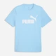 Футболка хлопковая длинная мужская Puma Essentials Foundation 68253345 XL Vibrant Blue (4069161744136) - изображение 4