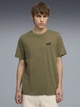 Футболка хлопковая длинная мужская Puma Essentials Foundation 68253581 2XL Loden Green (4069161734984) - изображение 1