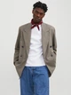 Піджак JACK&JONES бежевий в клітку XYGBO188 M - изображение 1
