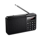 Портативний радіоприймач HOCO HI50 Portable radio AM/FM USB/TF/BT5.3 5W Black - изображение 2