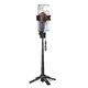 Монопод HOCO Magic mini live broadcast stand (pull clip+magnetic focusing version) K27 Pro |BT5.2, 4.5-7"| Black - изображение 3