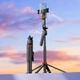 Монопод 3в1 HOCO DYY04 селфі-палиця/штатив/стабілізатор Bluetooth 32.5-180 см для смартфонів 4.5–7.2" Black (22117) - зображення 7