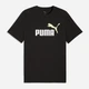 Футболка хлопковая длинная мужская Puma Essentials Graphics 68470861 3XL Black-Apple Spritz (4069161728969) - изображение 4