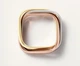 Каблучка Cartier TRINITY RING, CUSHION-SHAPED, CLASSIC MODEL ,біле ,рожеве,жовте золото 18 к - зображення 4