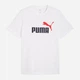 Футболка хлопковая длинная мужская Puma Essentials Graphics 68470892 XL White-Red (4069161741975) - изображение 4