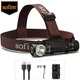 Світлодіодний налобний ліхтар Sofirn SP40 XPL LED EDC, акумуляторний 18650,1200 люмен - изображение 1