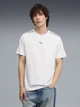 Футболка хлопковая длинная мужская Puma Essentials Tape 69169302 XL White (4069161674549) - изображение 1