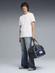 Футболка хлопковая длинная мужская Puma Essentials Tape 69169302 XL White (4069161674549) - изображение 3