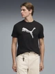 Футболка хлопковая длинная мужская Puma Graphics 69177401 M Black (4069161655661) - изображение 1