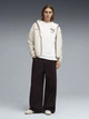 Футболка хлопковая длинная мужская Puma Graphics 69177602 S White с принтом (4069161673849) - изображение 3