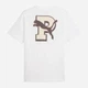Футболка хлопковая длинная мужская Puma Graphics 69177602 S White с принтом (4069161673849) - изображение 5