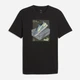 Футболка хлопковая длинная мужская Puma Graphics 69177701 S Black с принтом (4069161648151) - изображение 4