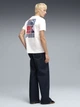 Футболка хлопковая длинная мужская Puma Graphics 69178002 L White с принтом (4069161681004) - изображение 3