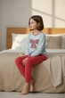 Детская пижама для девочки Baykar р 8 128-134 см 8-9лет 9005-207 голубая - изображение 2