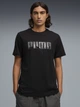 Футболка хлопковая длинная мужская Puma Essentials Graphics 69202601 L Black (4069161646980) - изображение 1