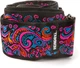 Ремень гитарный Dunlop JH28 2" Jimi Hendrix Blacklight Love Drops Pink (R128836) - изображение 3