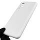 Чохол для Vivo Y31 силіконовий з мікрофіброю нековзний білий - зображення 3