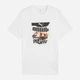 Футболка хлопковая длинная мужская Puma Graphics 69301002 M White с принтом (4069161670930) - изображение 4