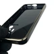 Чехол для Xiaomi 12T глянцевый с защитой камеры с золотой окантовкой с кольцом MagSafe черный - изображение 6