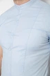Рубашка мужская однотонная голубой 186R2043 Ager XL - изображение 5