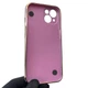 Чохол для телефона Apple iPhone 13 жіночій із ремінцем на подарунок з прикрасами та золотою окантовкою чорничний - зображення 3