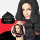 Временная смывающаяся краска для волос Eelhoe чёрная Black - изображение 1