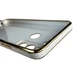 Чехол для TECNO POP 5 LTE (BD4i) глянцевый с защитой камеры с золотой окантовкой с кольцом-подставкой белый - изображение 6